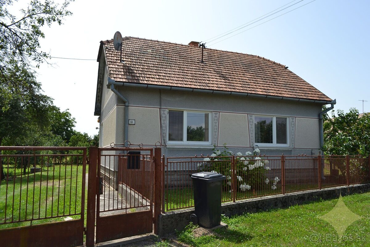 Čiastočne zrekonštruovaný prízemný rodinný dom so slnečným p - 20