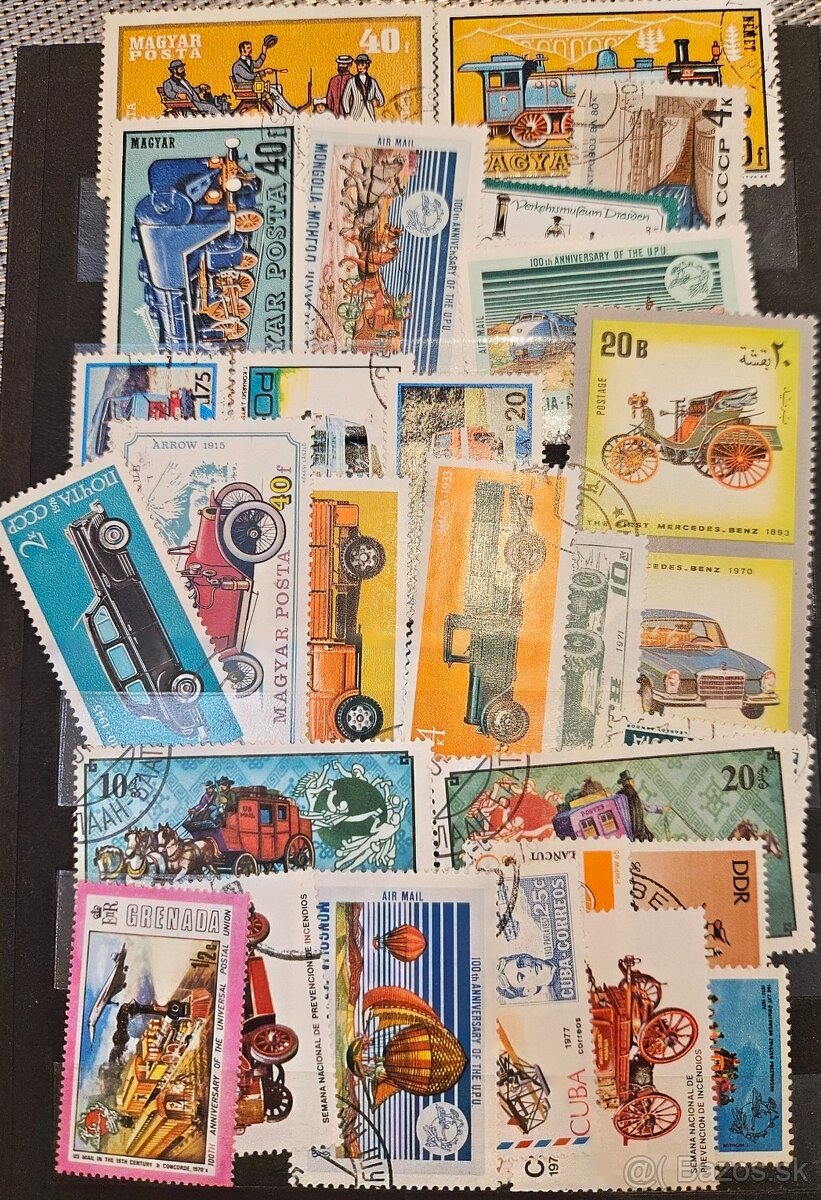 Poštové známky 1 - 20
