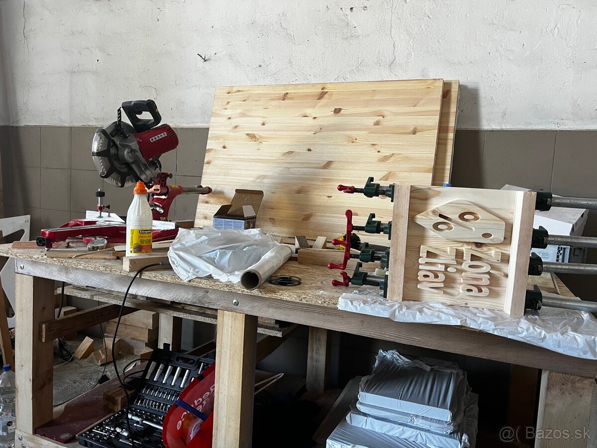 CNC frézovanie a 3D rezbárske práce(masív,MDF,plast) - 20