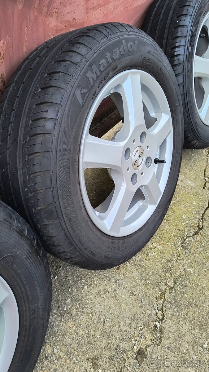 Disky Enzo 4x108 R15 + letné pneumatiky 195/60R15 - 20