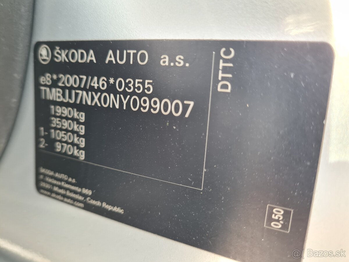 ŠKODA OCTAVIA COMBI 2.0 TDI SCR STYLE DSG/ MOŽNÝ ODPOČET DPH - 20