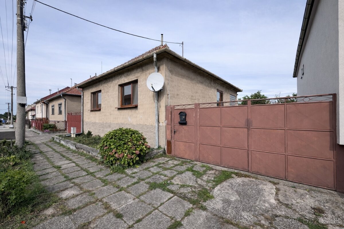 Na predaj RD v meste Gbely na ulici SNP - 20