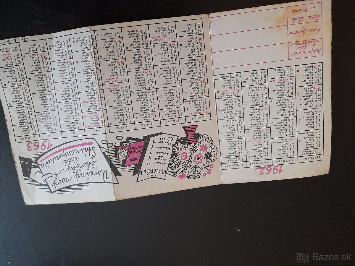 Skladačky a brožúry 60-te roky - 20