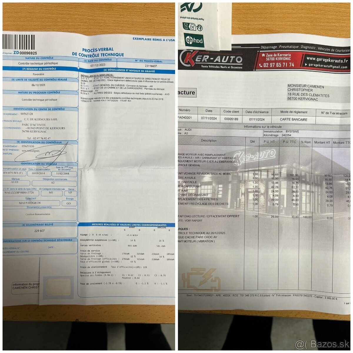 PREDAM AUDI A3 8P 1.9TDi 77kW BXE SPORTBACK dovoz FR - 20