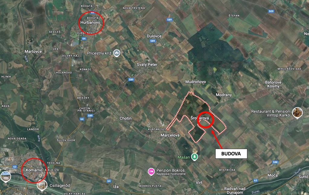 Hospodárska / Administratívna budova, 480 m2 pri Komárne - 20