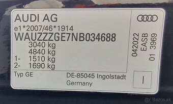 AUDI E-TRON 50 QUATTRO ADVANCED, SOH: 94,1% / ODPOČET DPH - 20