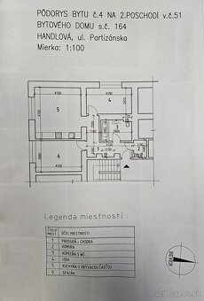 PREDAJ 3 i byt, ul. Partizánska/HANDLOVÁ - 20