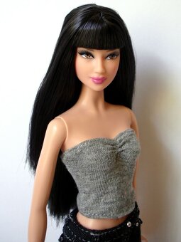 Zberatelské Barbie Basics Jeans - 20
