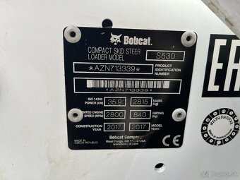 Nakladač smykovy Bobcat S530, nové pneumatiky, UNC, CAT, - 20