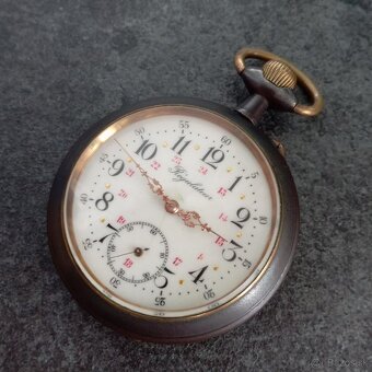 Obrovské kapesní hodinky Regulateur 67mm s průhlednou pracho - 20