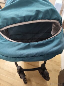 Seeba Art tmavozeleny kočík 2kombinacia - 20