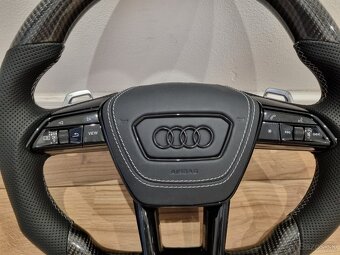AUDI VOLANT KARBONOVY A6 A7 C8 Q8 S8 SQ8 E-TRON - 20