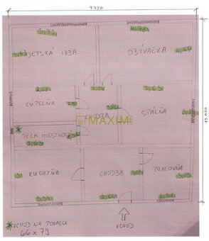 4-izbový rodinný dom s VEĽKÝM slnečným pozemkom v Studienke  - 20