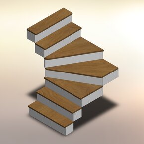 Drevené schody - výroba a montáž (BUK a DUB) - 20