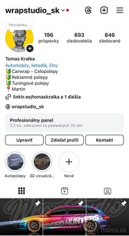 Auto polepy (carwrap) a PPF ochranné fólie - 20