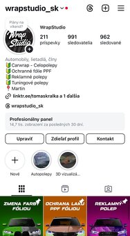 Auto polepy (carwrap) a PPF ochranné fólie - 20