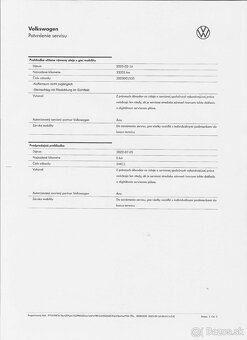 VW Golf 8 2022 / 156tis. km - 2.0 TDI M6 - 20