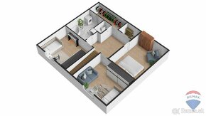 4 - izbový mezonetový byt s balkónom a 3 parkovacími miestam - 20