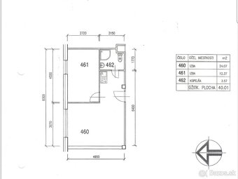 Na predaj 2 izbový apartmán MELROSE ul. Betliarska BA V - 20