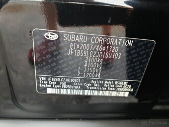 Subaru Outback 2.5i-S Exclusive NAVI CVT - 20