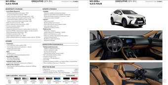Lexus NX450h+ Biele 2023 - 20