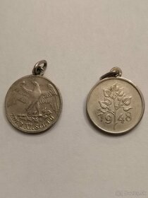 Bankovky 5 korun 1940 , mince - 20