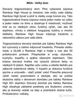 RainbowHigh dom+auto+autobus+kadernictvo - 20