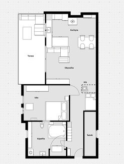 Pripravujeme pre Vás 2izb + terasa byt Vajanského Modra 93m2 - 20