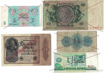 Zbierka bankoviek - po 3 eura (doplnené) - 20
