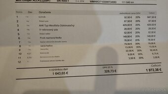 MINI cooper countryman 1,6 benzín 90 KW ALL 4 r.v.2014 - 20