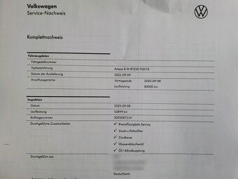 Arteon R Limuzína 235 KW 2021 2.0TSI Pano/Ťažné/360/H&K/HUD/ - 20