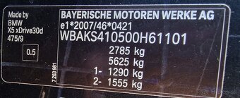 BMW X5 XDRIVE30D A/T - 20