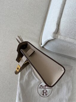 Hermes kelly mini kabelka béžová - 20