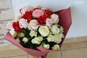 Gratulačné kytice, kvetinové boxy na donášku ❤ - 20