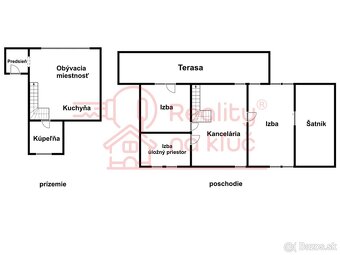 Na prenájom krásny 4-izbový mezonetový byt s terasou v centr - 20