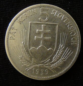 Slovenský štát - zberateľské mince. - 20
