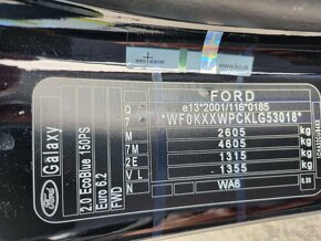 Predám  Ford Galaxy 2.0 TDCi EcoBlue 150 Titanium A/T (možn - 20