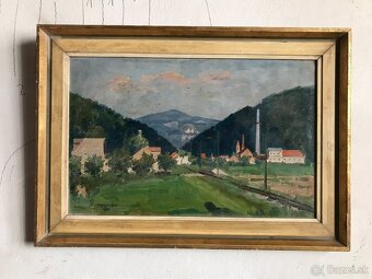 staré obrazy a rámy - 20