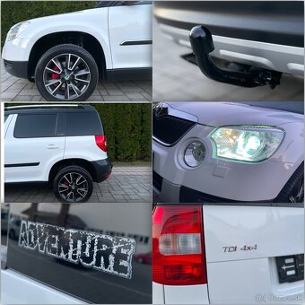 Škoda Yeti 2.0 TDI 4x4 Adventure White Black Edition - 20