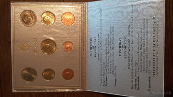 Kompletná zbierka UNC euromincí Vatikán (2002–2024)na predaj - 20