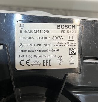 Kuchynský robot Bosch MCM4100 800W - 20