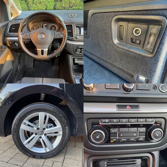 Vw Sharan 2.0TDi 125kw 7miestny+LED+Webasto+Tažne+TOP stav - 20