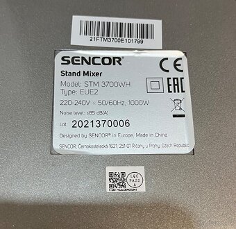 Sencor STM 3700WH 1000w kuchynský robot - 20