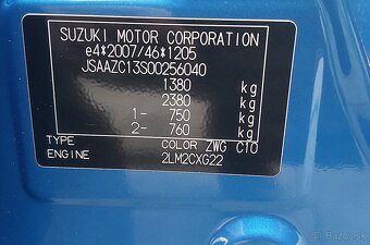 Suzuki Swift, Automat , Plná výbava, Nové v SR, Nebúrané - 20
