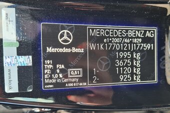 MERCEDES-BENZ A TRIEDA 200 D /T - 20