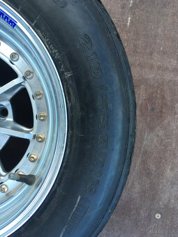 Retro rally disky Braid 1RC 13" + 2 sady pneu - 20