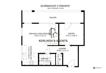 PREDAJ, 2 izbový byt na ul. pri Včelárikoch, Senec - 20