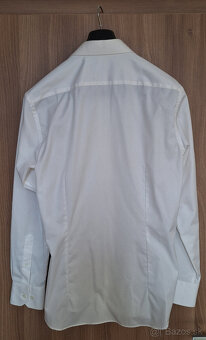 slim fit oblek Daniel Hechter + 2 kravaty - 20