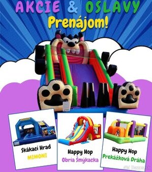 Prenájom skákacích hradov a párty stanu - 20