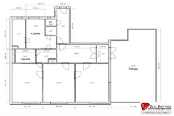 Predaj 4-izbový byt, 102m2, terasa 50m2, Bratislava-centrum, - 20